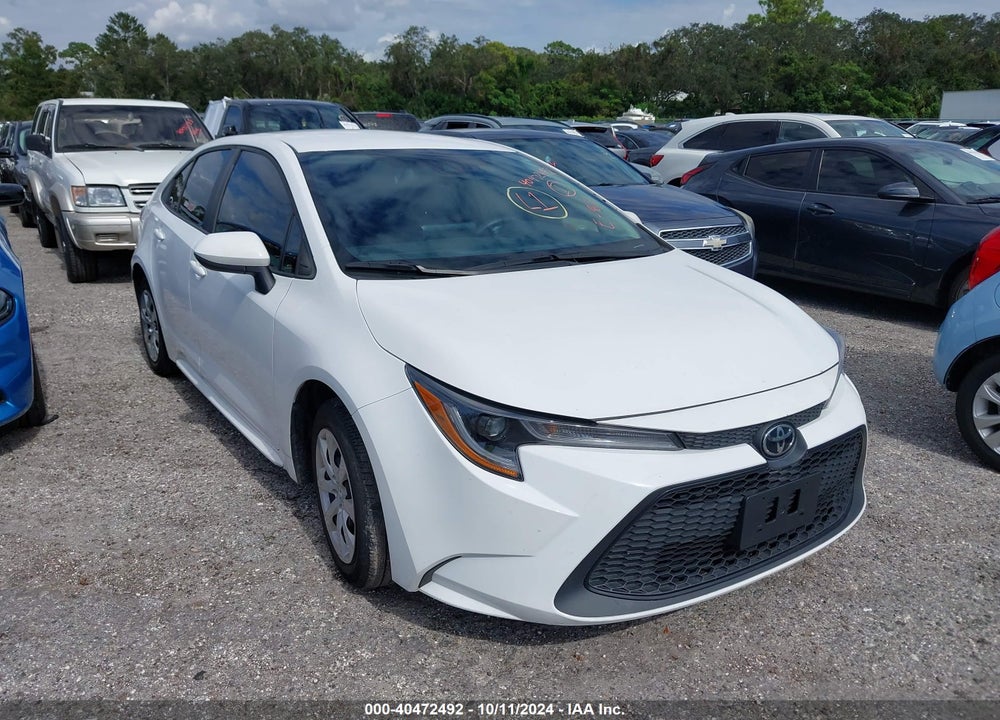 2022 TOYOTA COROLLA LE VIN: 5YFEPMAE0NP355380