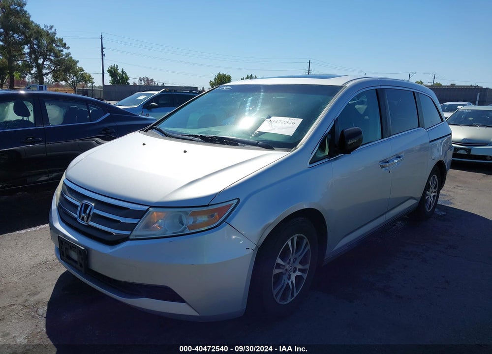 2012 HONDA ODYSSEY EX-L VIN: 5FNRL5H60CB064291