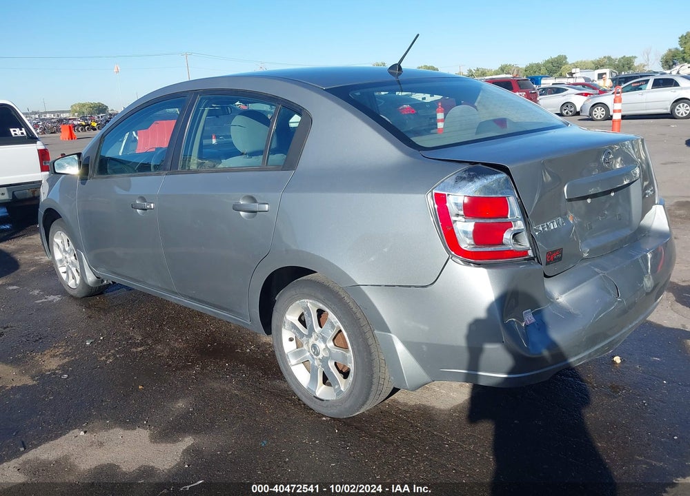 2007 NISSAN SENTRA 2.0S VIN: 3N1AB61E47L702625