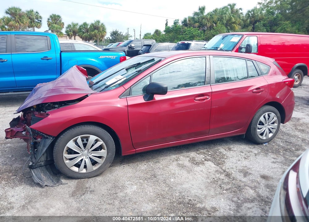 2023 SUBARU IMPREZA BASE 5-DOOR VIN: 4S3GTAB66P3717508