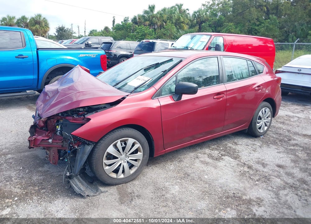 2023 SUBARU IMPREZA BASE 5-DOOR VIN: 4S3GTAB66P3717508