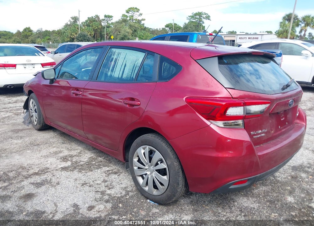 2023 SUBARU IMPREZA BASE 5-DOOR VIN: 4S3GTAB66P3717508