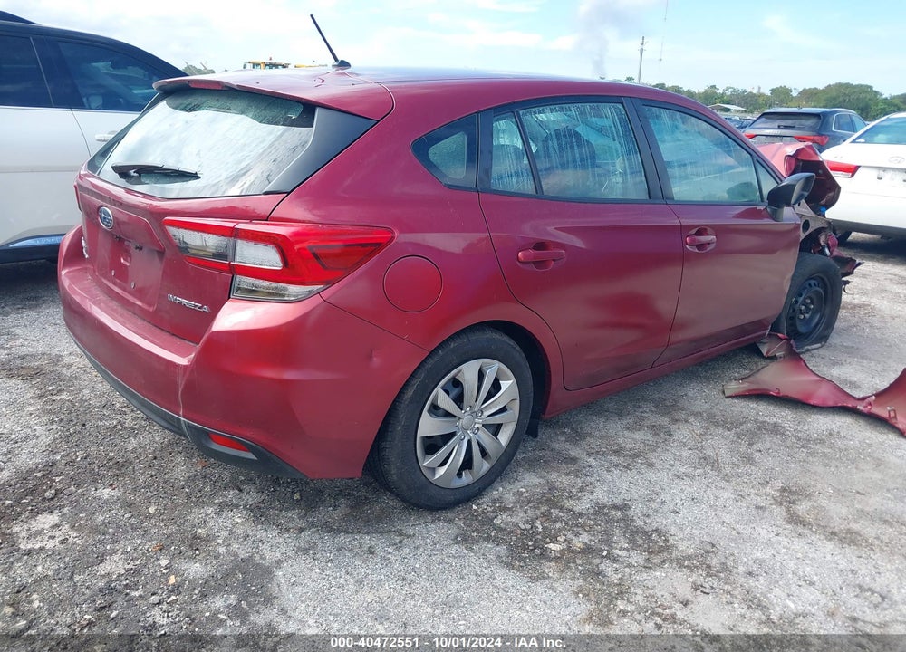 2023 SUBARU IMPREZA BASE 5-DOOR VIN: 4S3GTAB66P3717508