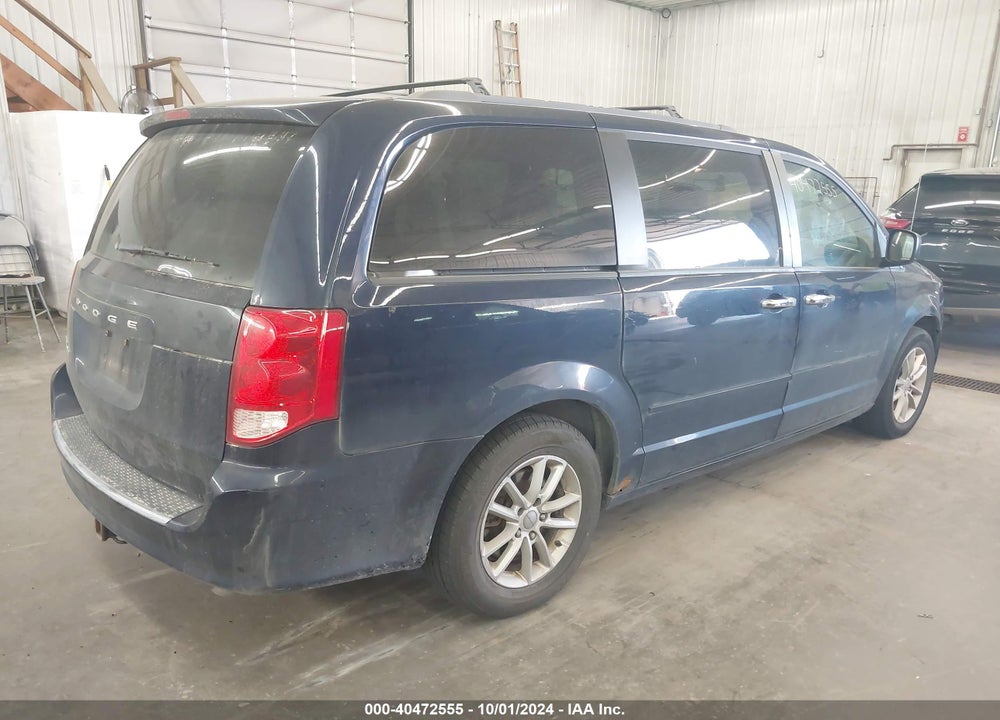 2013 DODGE GRAND CARAVAN SXT VIN: 2C4RDGCG7DR600281