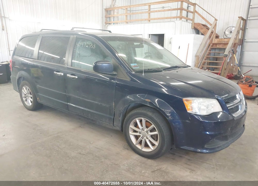 2013 DODGE GRAND CARAVAN SXT VIN: 2C4RDGCG7DR600281