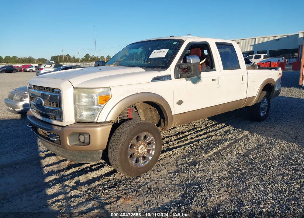 2011 FORD F-250 LARIAT VIN: 1FT7W2BT4BEB13598