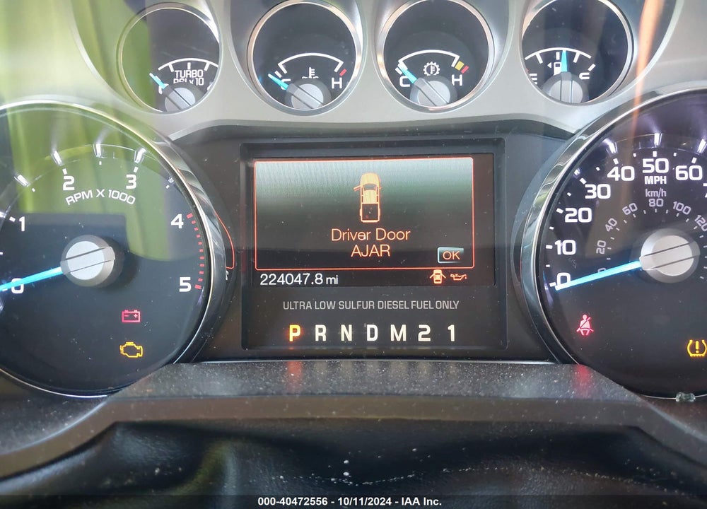 2011 FORD F-250 LARIAT VIN: 1FT7W2BT4BEB13598