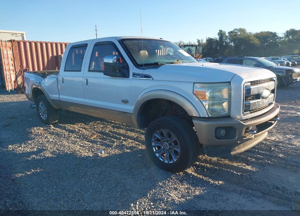 2011 FORD F-250 LARIAT VIN: 1FT7W2BT4BEB13598