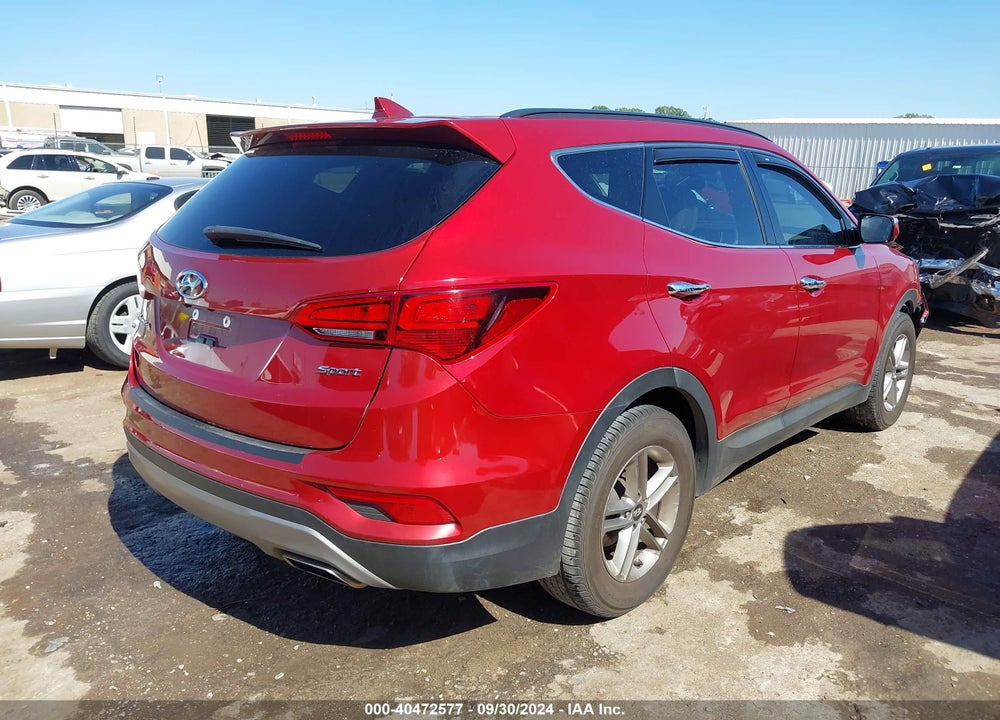 2018 HYUNDAI SANTA FE SPORT 2.4L VIN: 5XYZU3LB5JG507000