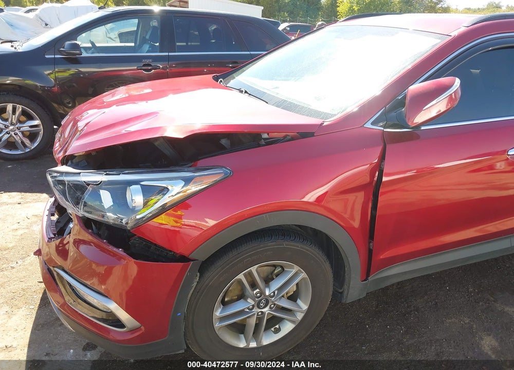 2018 HYUNDAI SANTA FE SPORT 2.4L VIN: 5XYZU3LB5JG507000