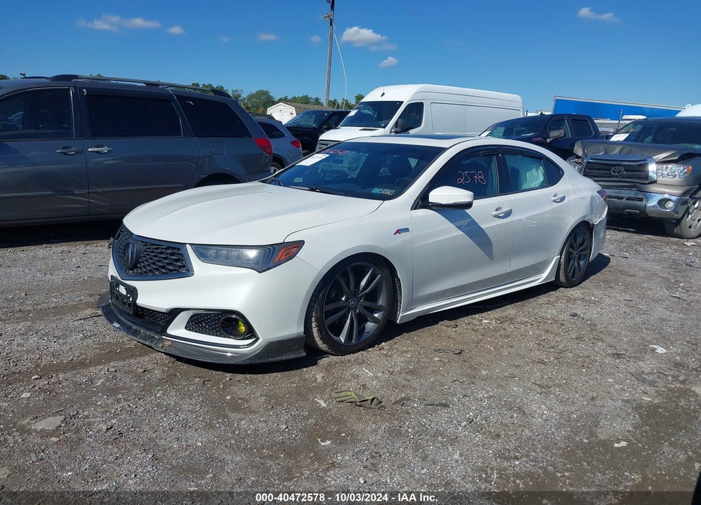 2019 ACURA TLX TECH & A-SPEC PKGS VIN: 19UUB3F6XKA006931
