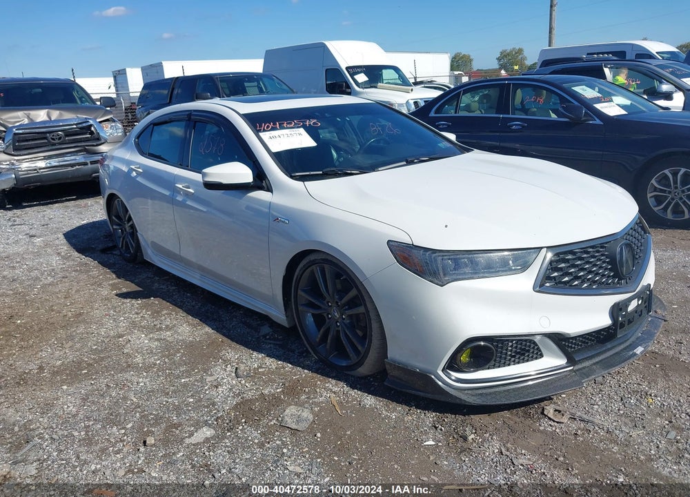 2019 ACURA TLX TECH & A-SPEC PKGS VIN: 19UUB3F6XKA006931