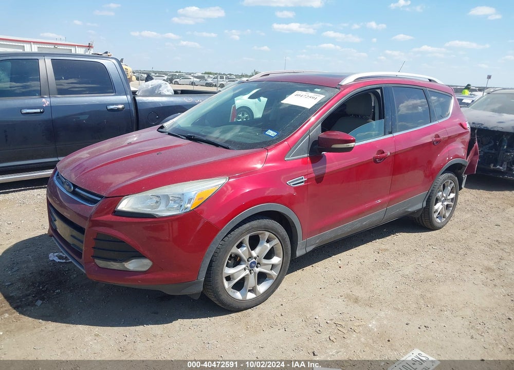 2014 FORD ESCAPE TITANIUM VIN: 1FMCU0JXXEUA89102