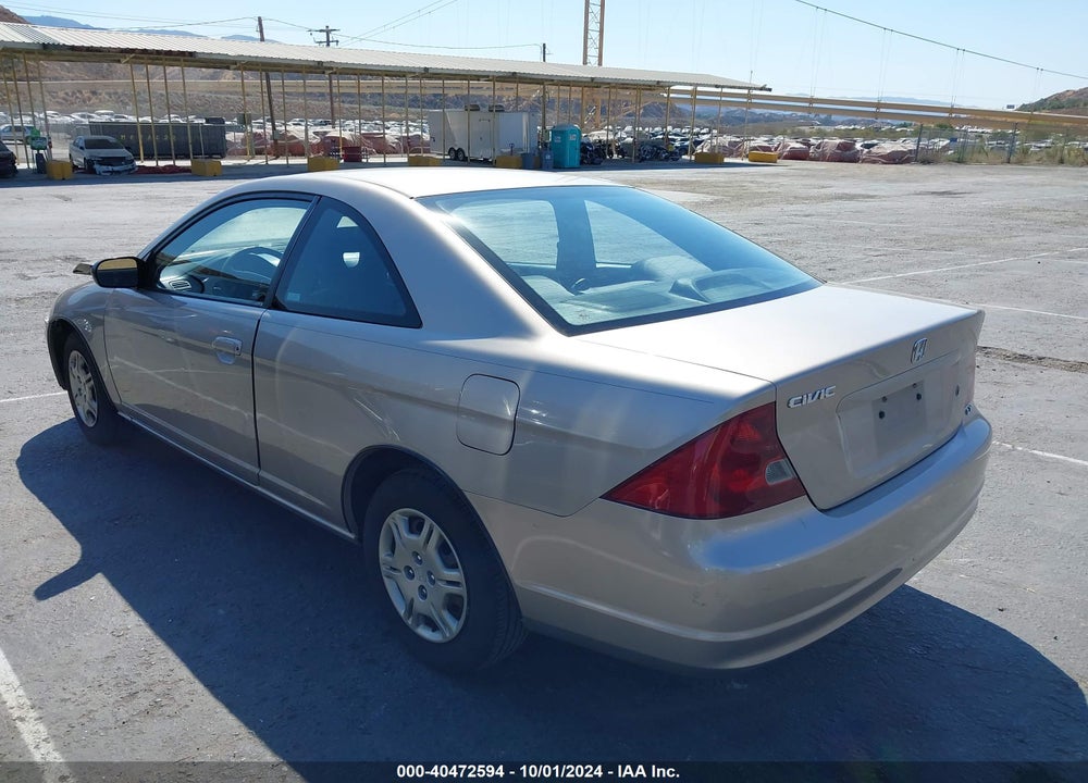2002 HONDA CIVIC LX VIN: 1HGEM22522L047550