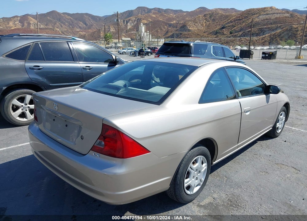 2002 HONDA CIVIC LX VIN: 1HGEM22522L047550