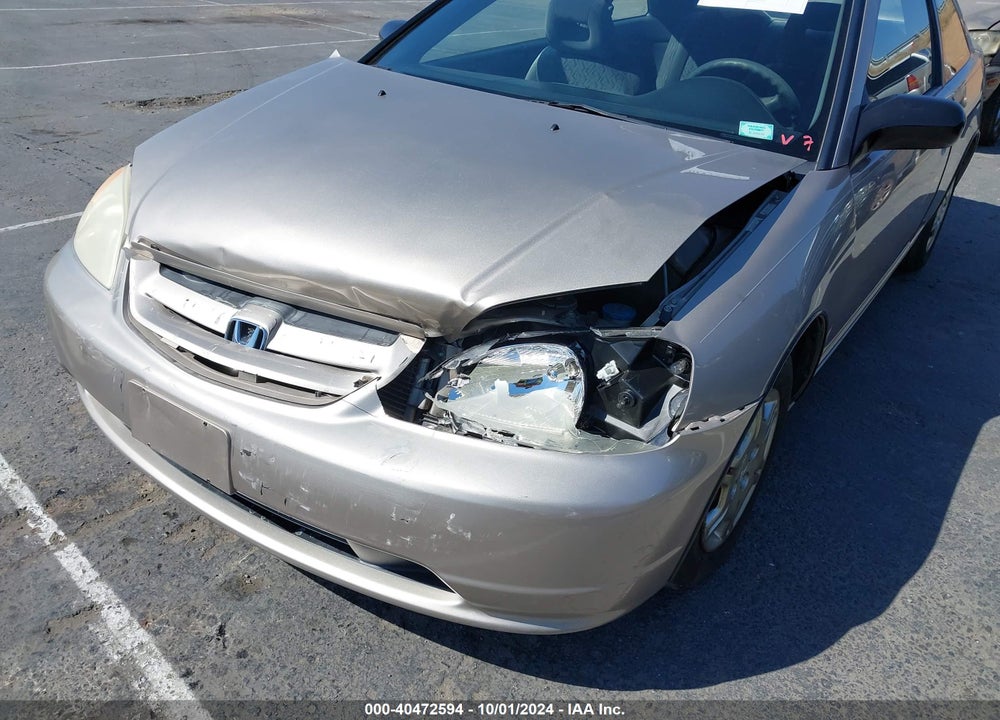 2002 HONDA CIVIC LX VIN: 1HGEM22522L047550