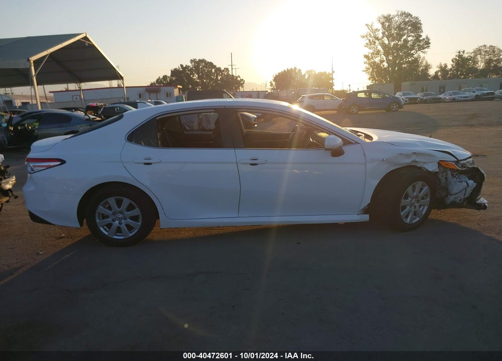 2020 TOYOTA CAMRY LE HYBRID VIN: 4T1C31AK9LU534438