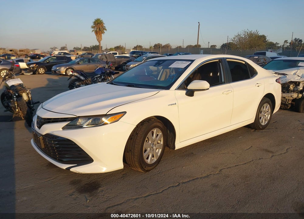 2020 TOYOTA CAMRY LE HYBRID VIN: 4T1C31AK9LU534438