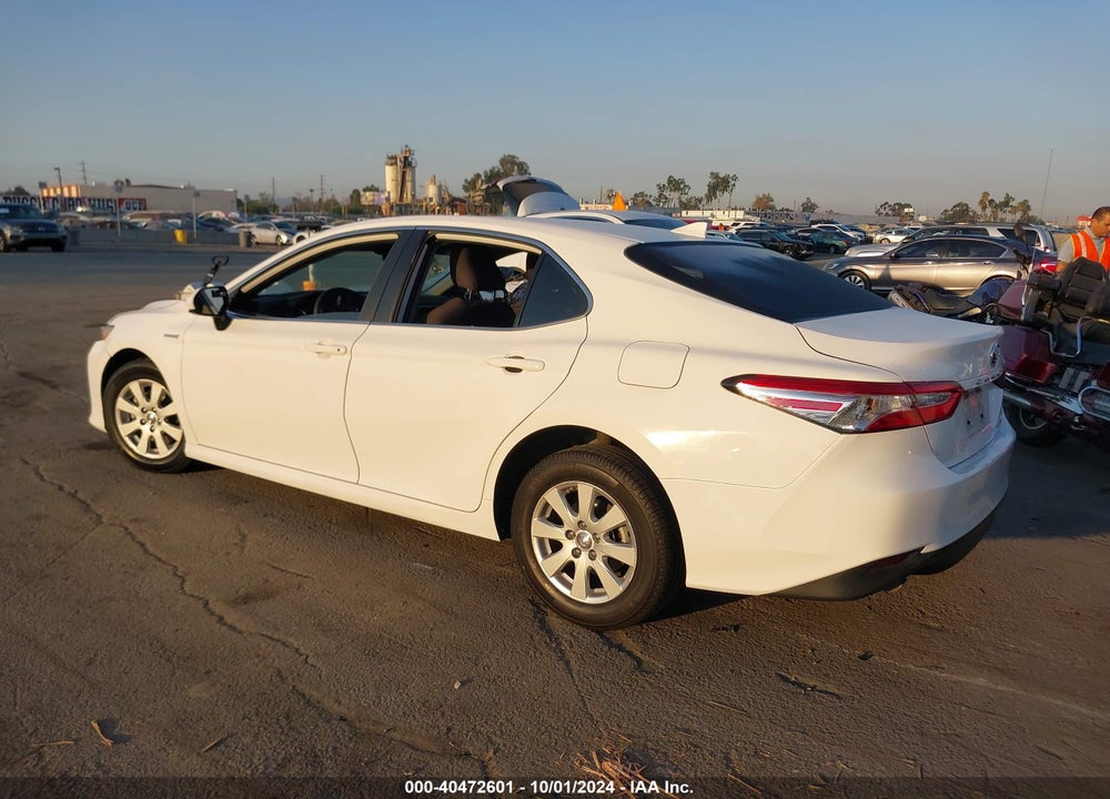 2020 TOYOTA CAMRY LE HYBRID VIN: 4T1C31AK9LU534438