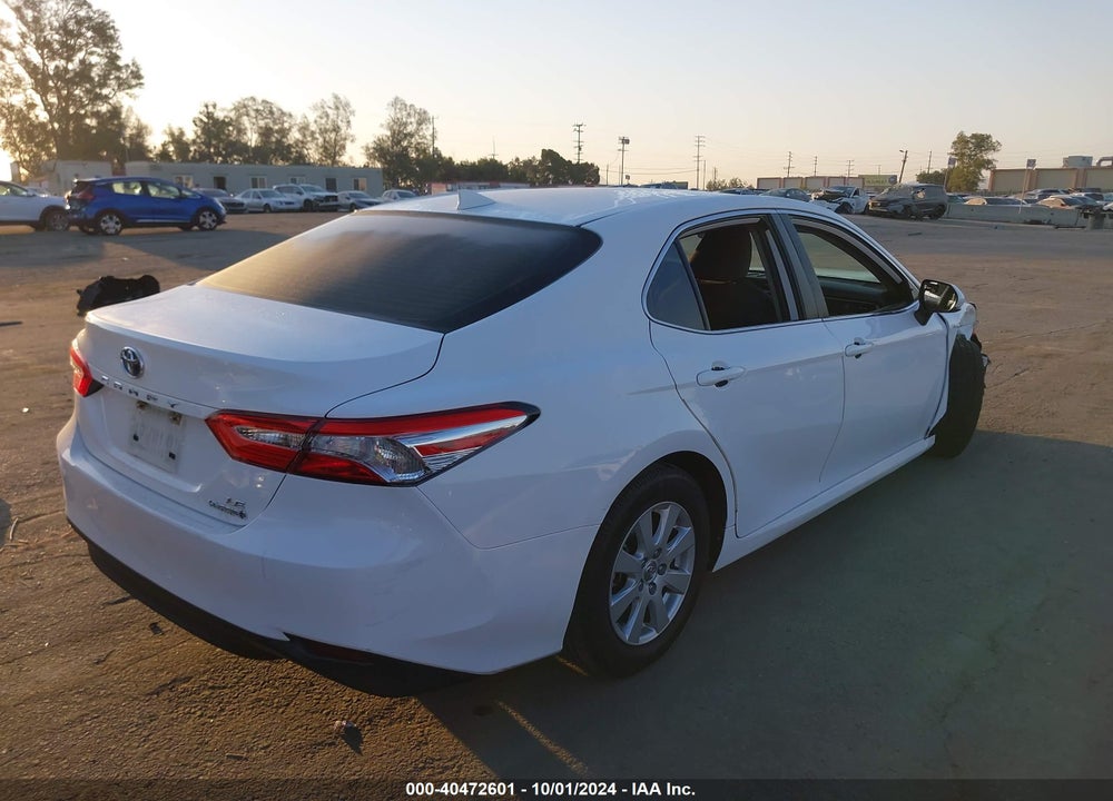 2020 TOYOTA CAMRY LE HYBRID VIN: 4T1C31AK9LU534438