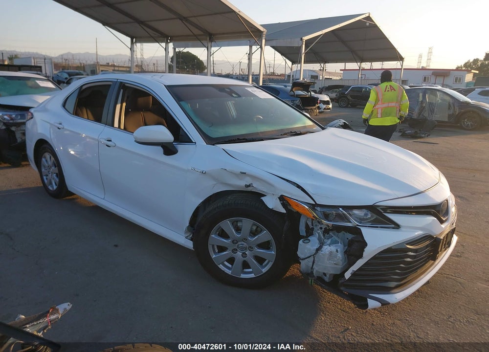 2020 TOYOTA CAMRY LE HYBRID VIN: 4T1C31AK9LU534438