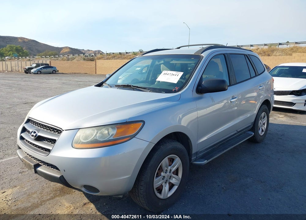 2009 HYUNDAI SANTA FE GLS VIN: 5NMSG13D49H288305