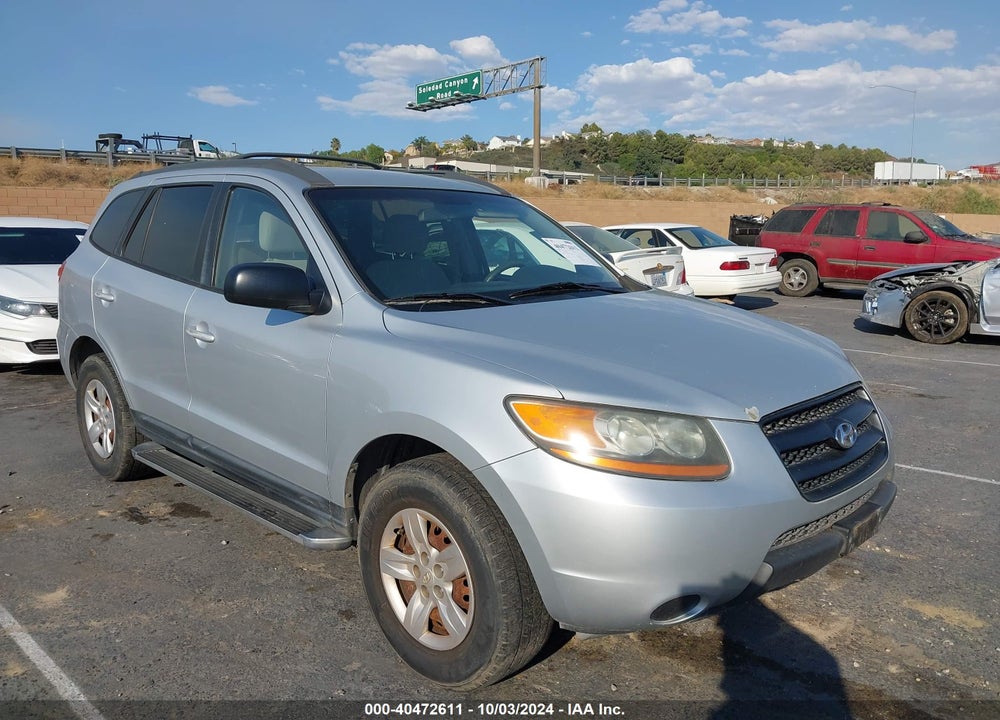 2009 HYUNDAI SANTA FE GLS VIN: 5NMSG13D49H288305