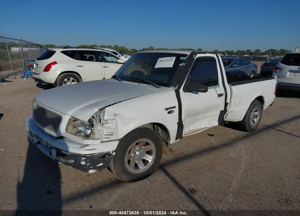 2002 FORD RANGER XL/XLT VIN: 1FTYR10D82PB49610
