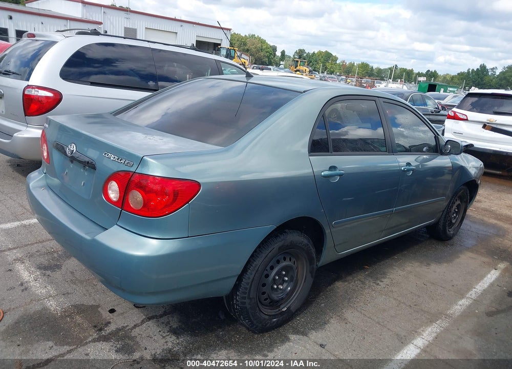 2005 TOYOTA COROLLA LE VIN: 2T1BR32E85C557955