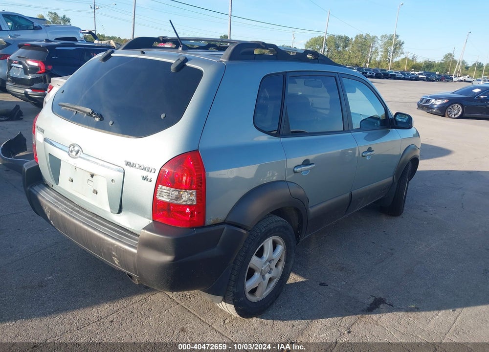 2005 HYUNDAI TUCSON GLS/LX VIN: KM8JN12D15U222750