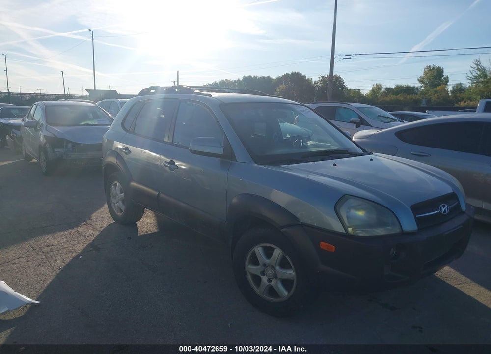 2005 HYUNDAI TUCSON GLS/LX VIN: KM8JN12D15U222750