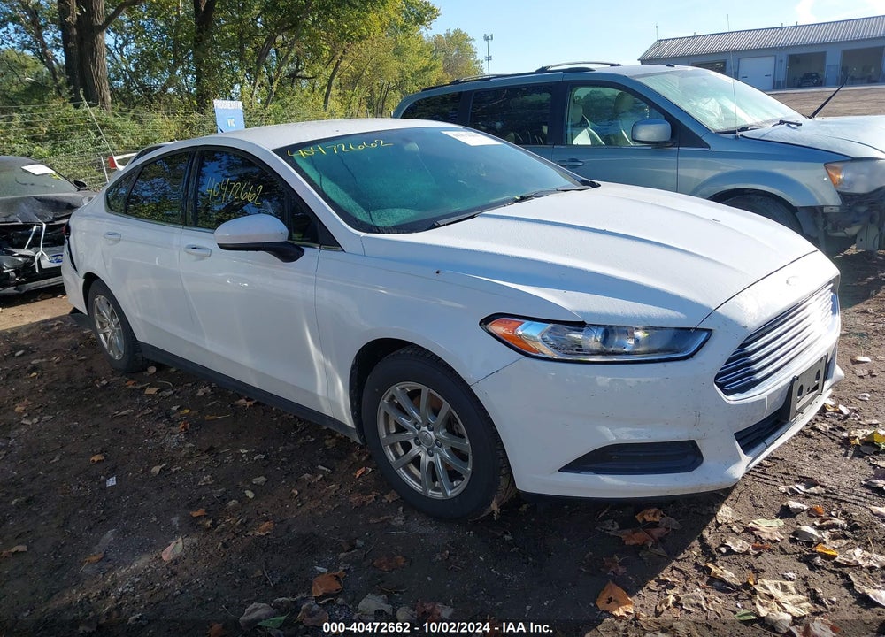 2013 FORD FUSION S VIN: 3FA6P0G71DR291287