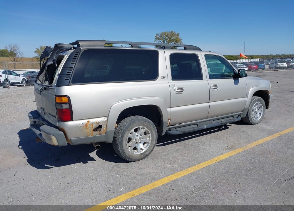 2004 CHEVROLET SUBURBAN 1500 Z71 VIN: 3GNFK16Z74G222463