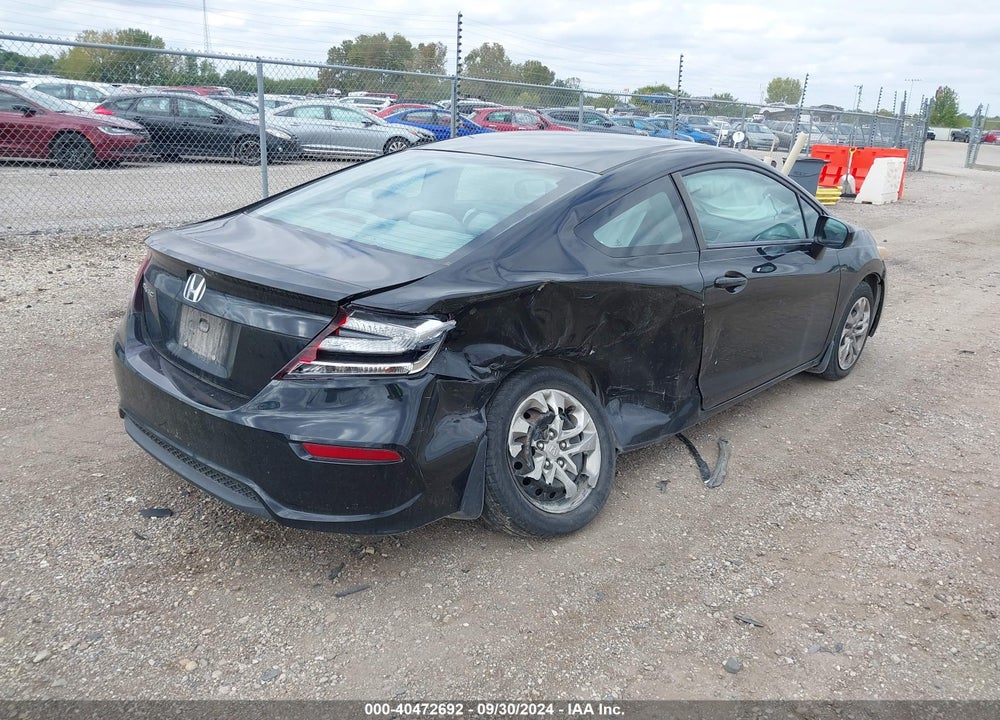 2014 HONDA CIVIC LX VIN: 2HGFG3B58EH516384