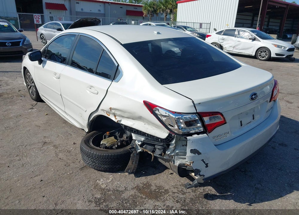2019 SUBARU LEGACY 2.5I VIN: 4S3BNAB6XK3009629