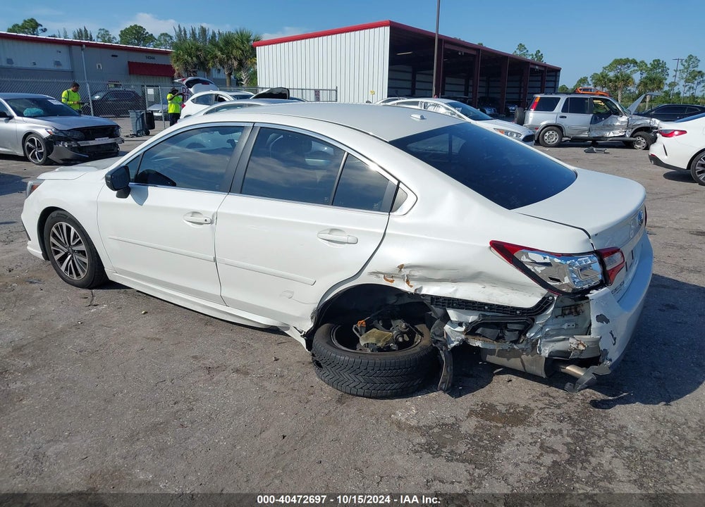2019 SUBARU LEGACY 2.5I VIN: 4S3BNAB6XK3009629