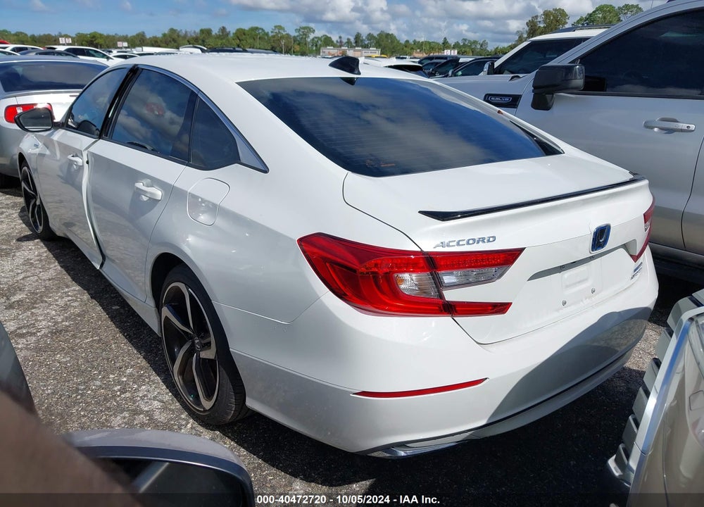 2022 HONDA ACCORD HYBRID SPORT VIN: 1HGCV3F24NA041002