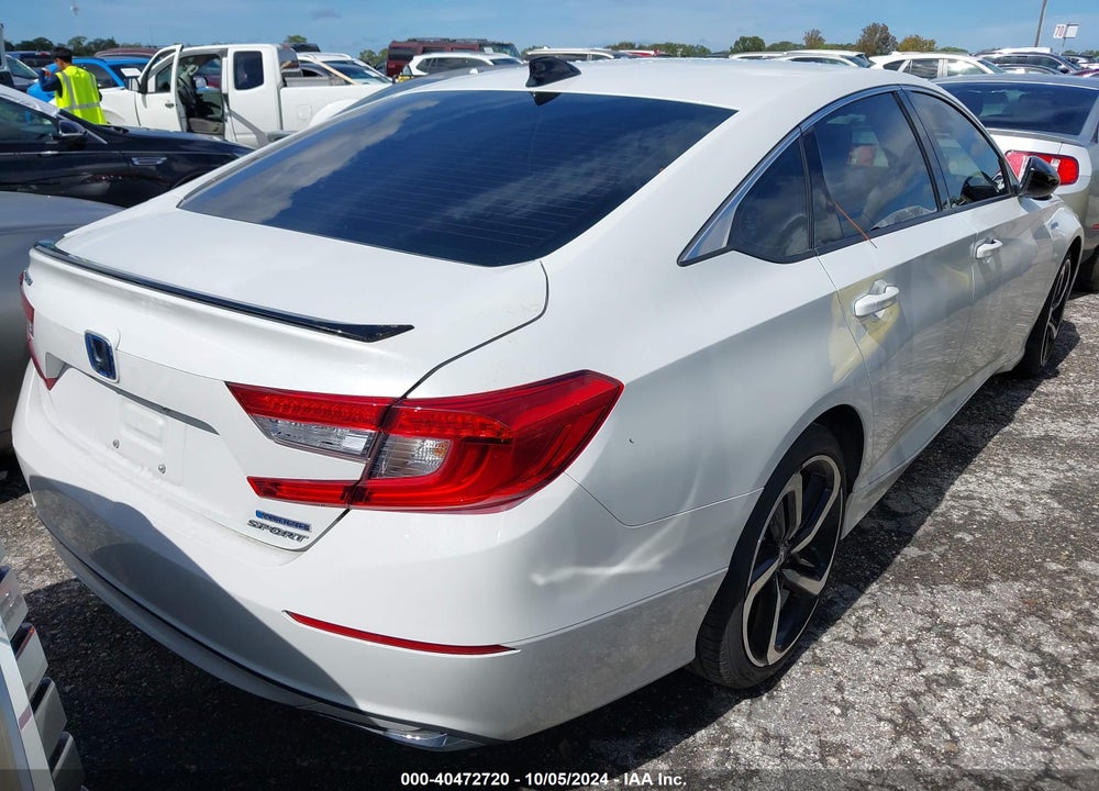 2022 HONDA ACCORD HYBRID SPORT VIN: 1HGCV3F24NA041002