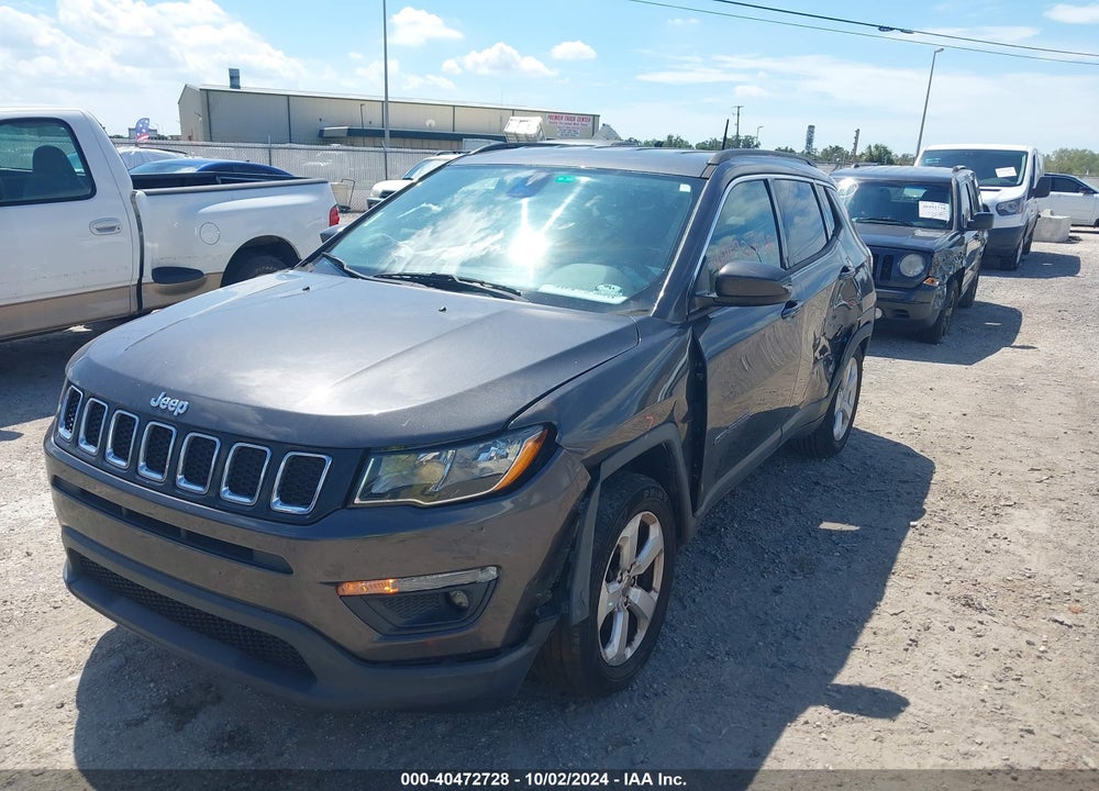 2018 JEEP COMPASS LATITUDE FWD VIN: 3C4NJCBB8JT193392