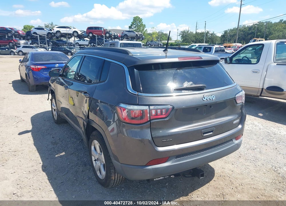 2018 JEEP COMPASS LATITUDE FWD VIN: 3C4NJCBB8JT193392