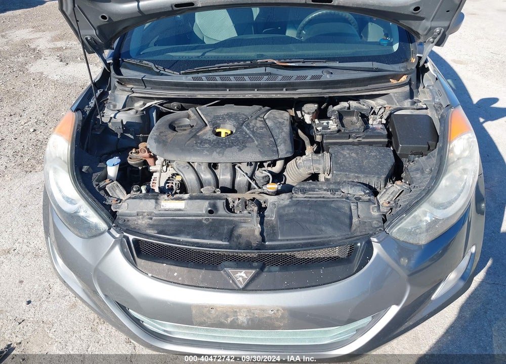 2012 HYUNDAI ELANTRA GLS VIN: 5NPDH4AE8CH146584