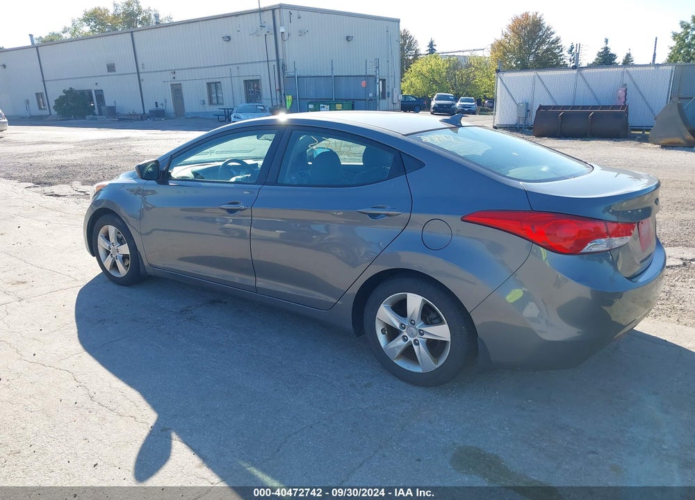 2012 HYUNDAI ELANTRA GLS VIN: 5NPDH4AE8CH146584