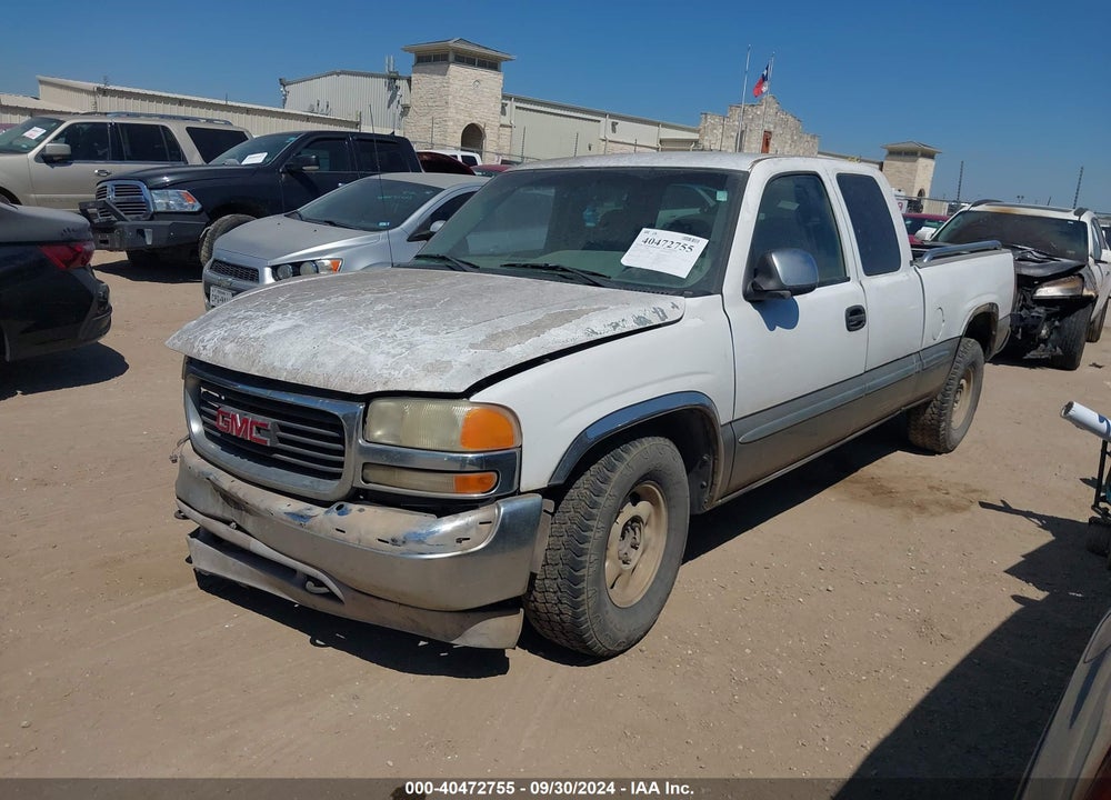 2000 GMC SIERRA 1500 SLE VIN: 2GTEC19V0Y1285784