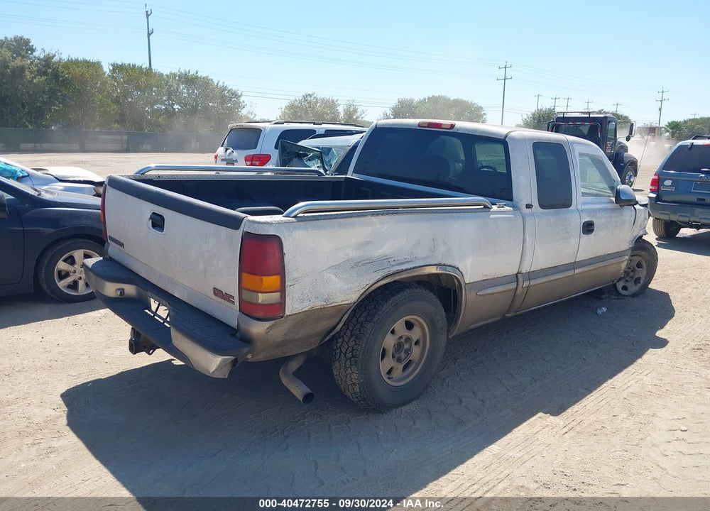 2000 GMC SIERRA 1500 SLE VIN: 2GTEC19V0Y1285784