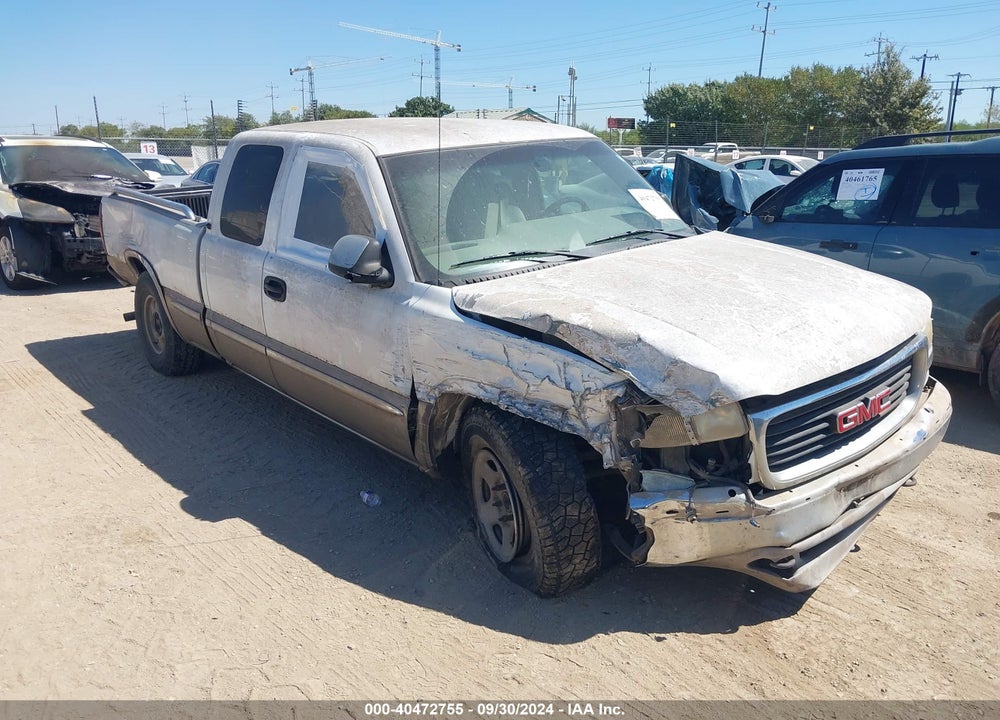 2000 GMC SIERRA 1500 SLE VIN: 2GTEC19V0Y1285784