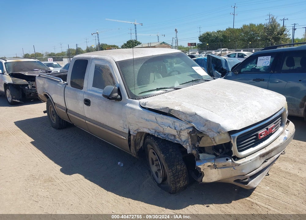 2000 GMC SIERRA 1500 SLE VIN: 2GTEC19V0Y1285784