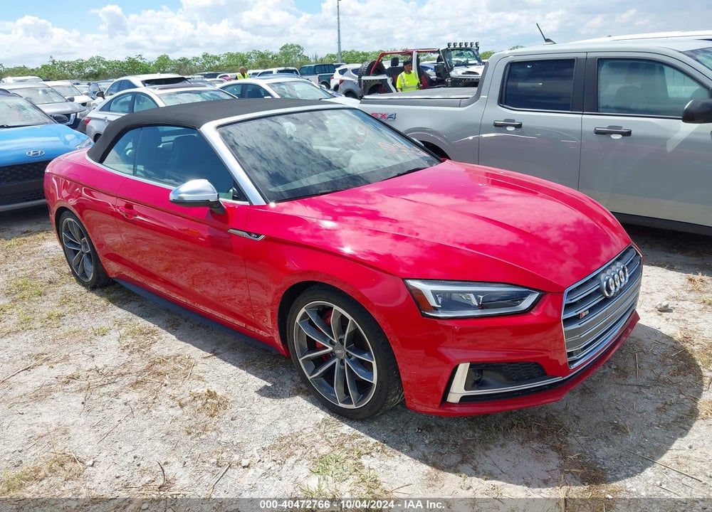 2018 AUDI S5 3.0T PREMIUM PLUS VIN: WAU24GF59JN021827