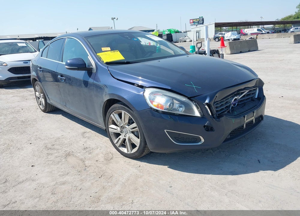 2013 VOLVO S60 T5/T5 PLATINUM/T5 PREMIER/T5 PREMIER PLUS VIN: YV1612FS6D2185767