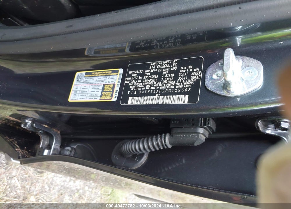 2023 KIA SPORTAGE EX VIN: 5XYK33AF2PG129608
