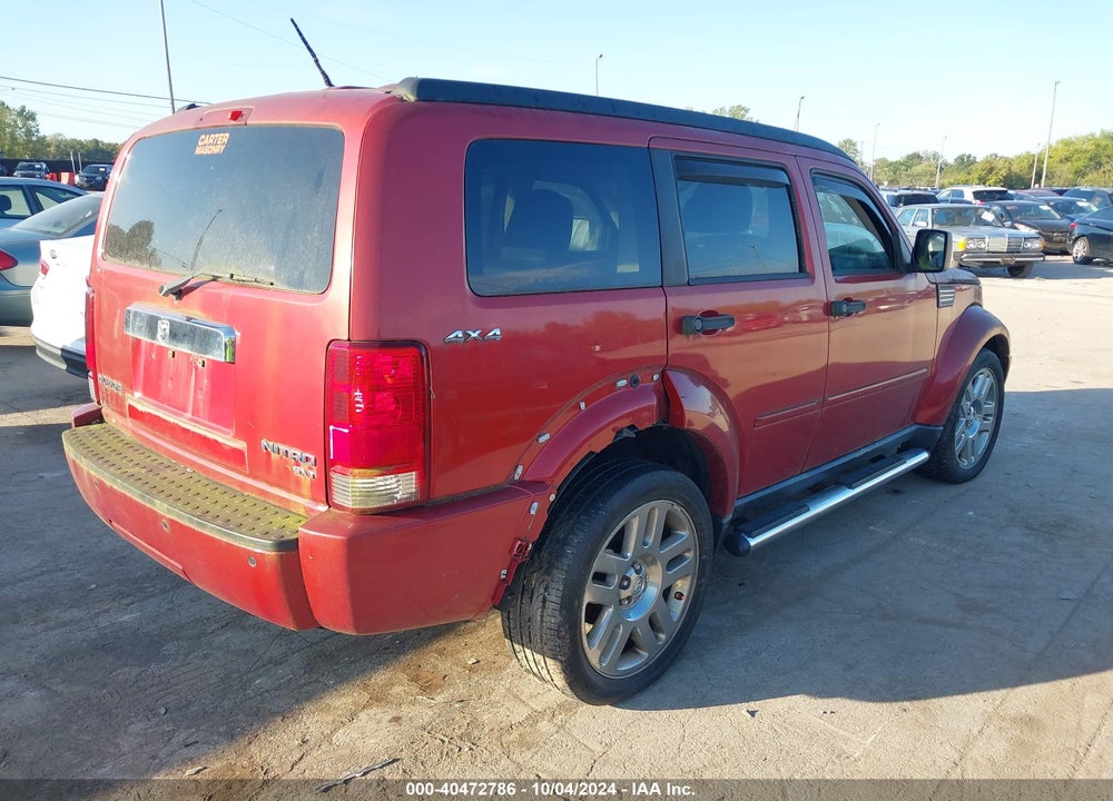 2010 DODGE NITRO SXT VIN: 1D4PU5GK9AW103300